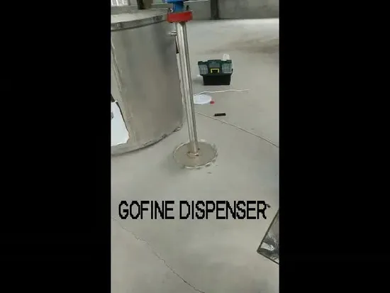 Emulsion High Speed Dispersing Mixer Paint Agitator