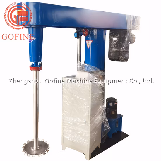 Emulsion High Speed Dispersing Mixer Paint Agitator