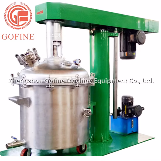 Emulsion High Speed Dispersing Mixer Paint Agitator
