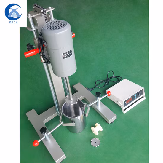 400W Mini Lab Machine de dispersion spéciale Dispersion Équipement de peinture chimique liquide Mélangeur liquide Petit de prix raisonnable