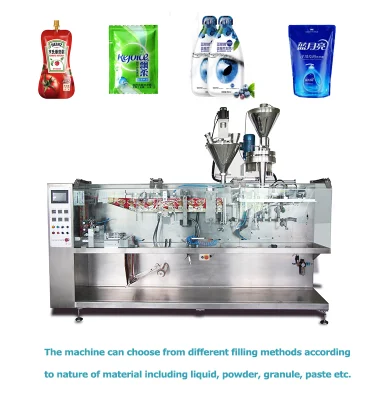 Liquide automatique de haute qualité 300cc, poudre, granule, machine à emballer de remplissage multifonctionnelle de pâte