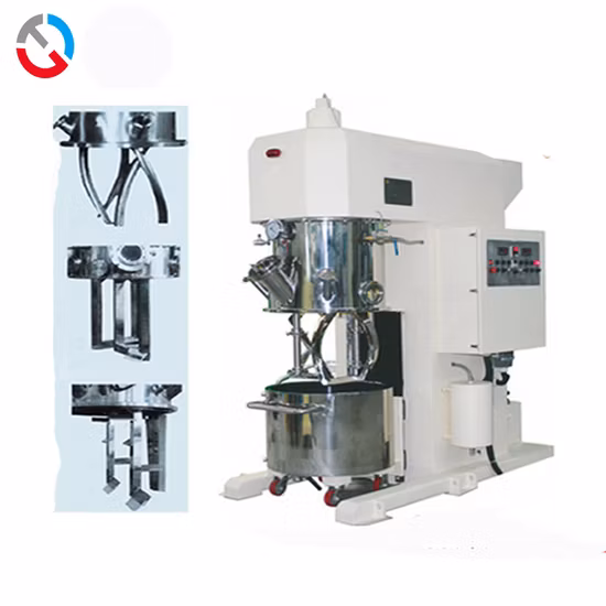 Mastic de silicone Mastic de colle de verre Mélangeur planétaire Équipement de mélange et de dispersion