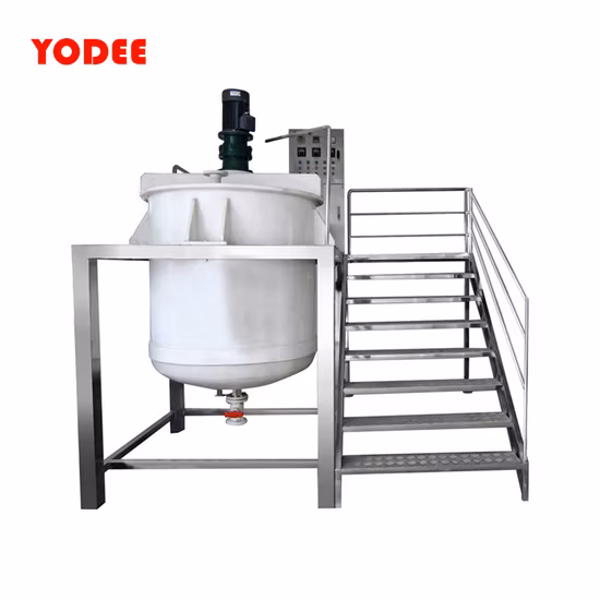 Agitateur mélangeur liquide en acier inoxydable avec réservoir mélangeur