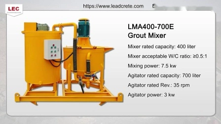 Agitateur mélangeur de coulis turbo Lma750-1500e
