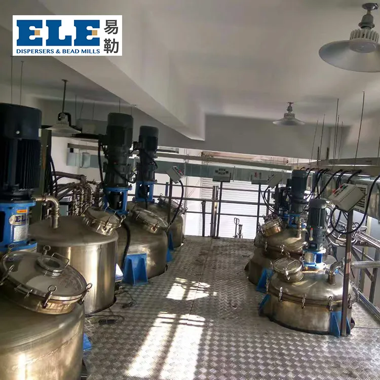 Équipement de production de peinture au latex Ele