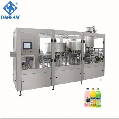 Machine de remplissage automatique de bouteilles d'animal familier de jus de pulpe du fruit 5000bph